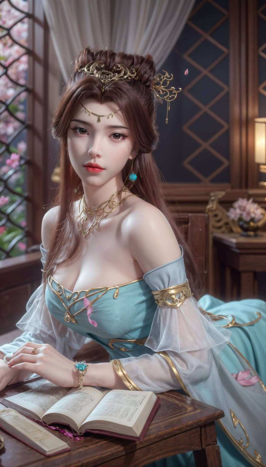 在古风的世界里这位国漫女神
