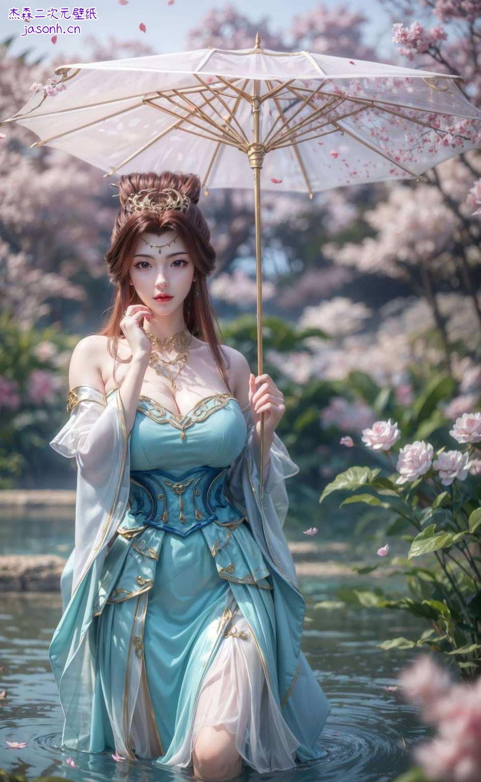 简直让人一见倾心宛如画卷中走出的古典美人