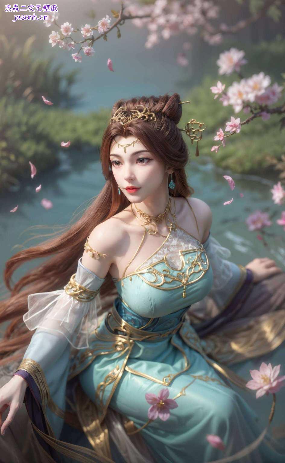 高清壁纸送上保证让你的电脑秒变国漫美女的私人画廊！