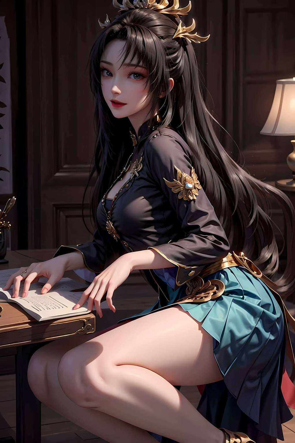 谁让她既是国漫美女的代表又是古风壁纸中的绝世佳人呢？简直就是美得让人忍不住想抱回家