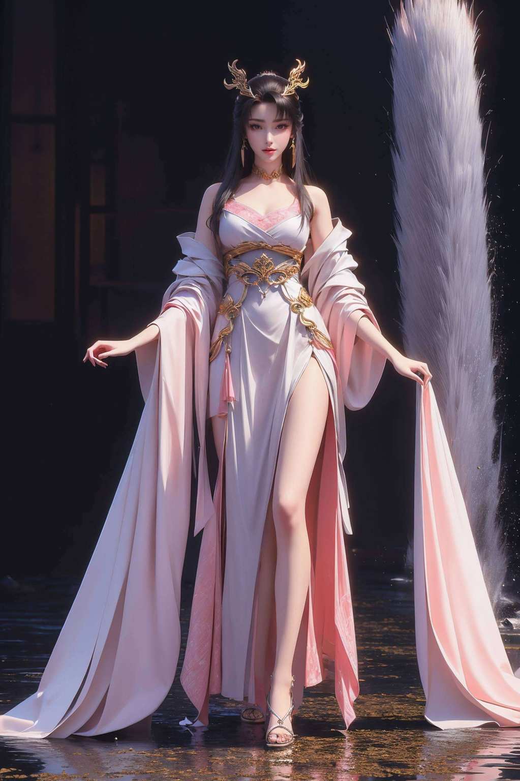 翩翩舞于碧落之间神韵天成