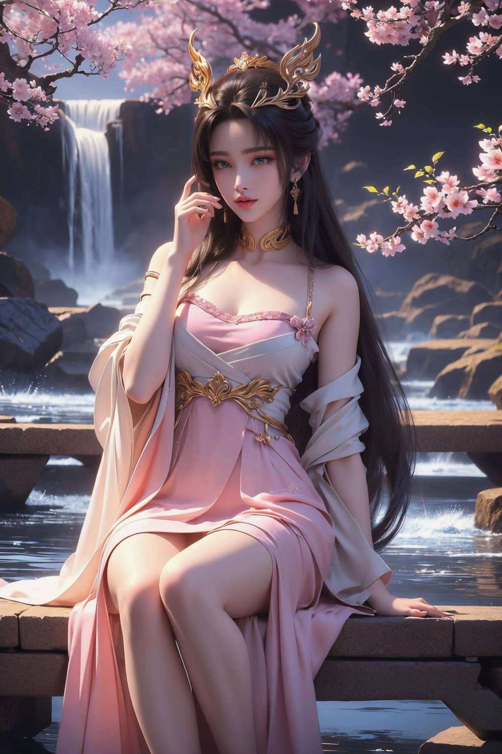 她是万千动漫美女中的佼佼者都仿佛引领我们踏入了一个玄幻的仙境