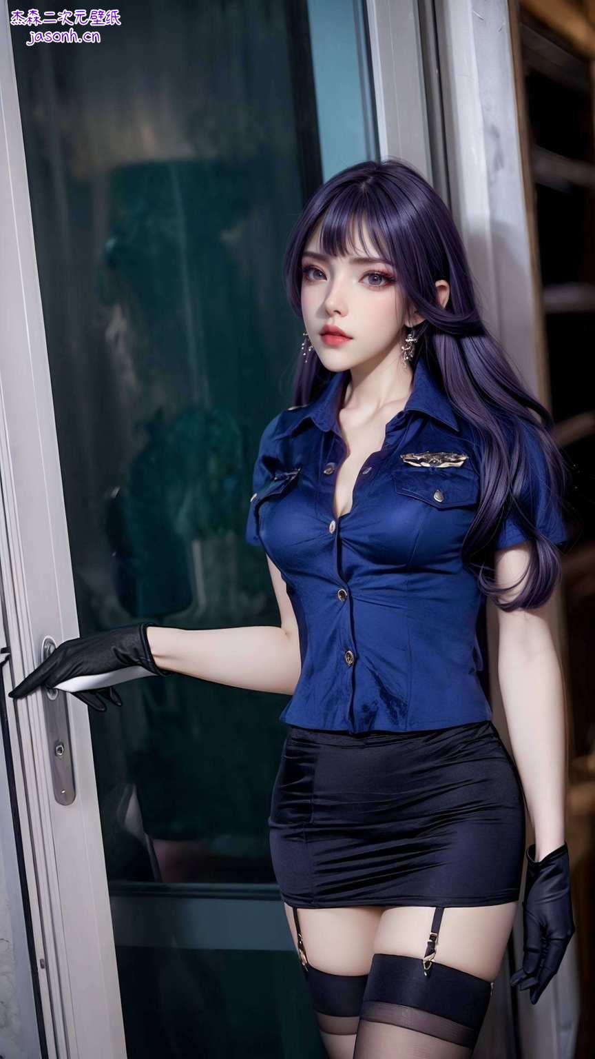 动漫美女们轻舞飞扬成为你电脑屏幕上最亮眼的风景线