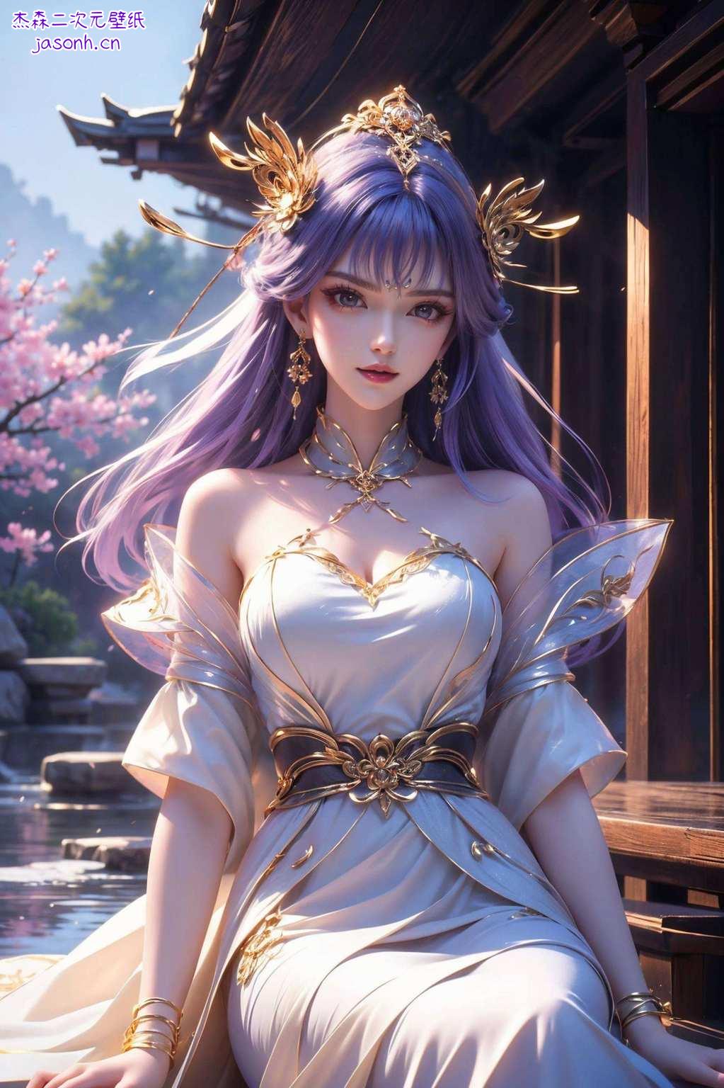 玄幻意境幽国漫女神映