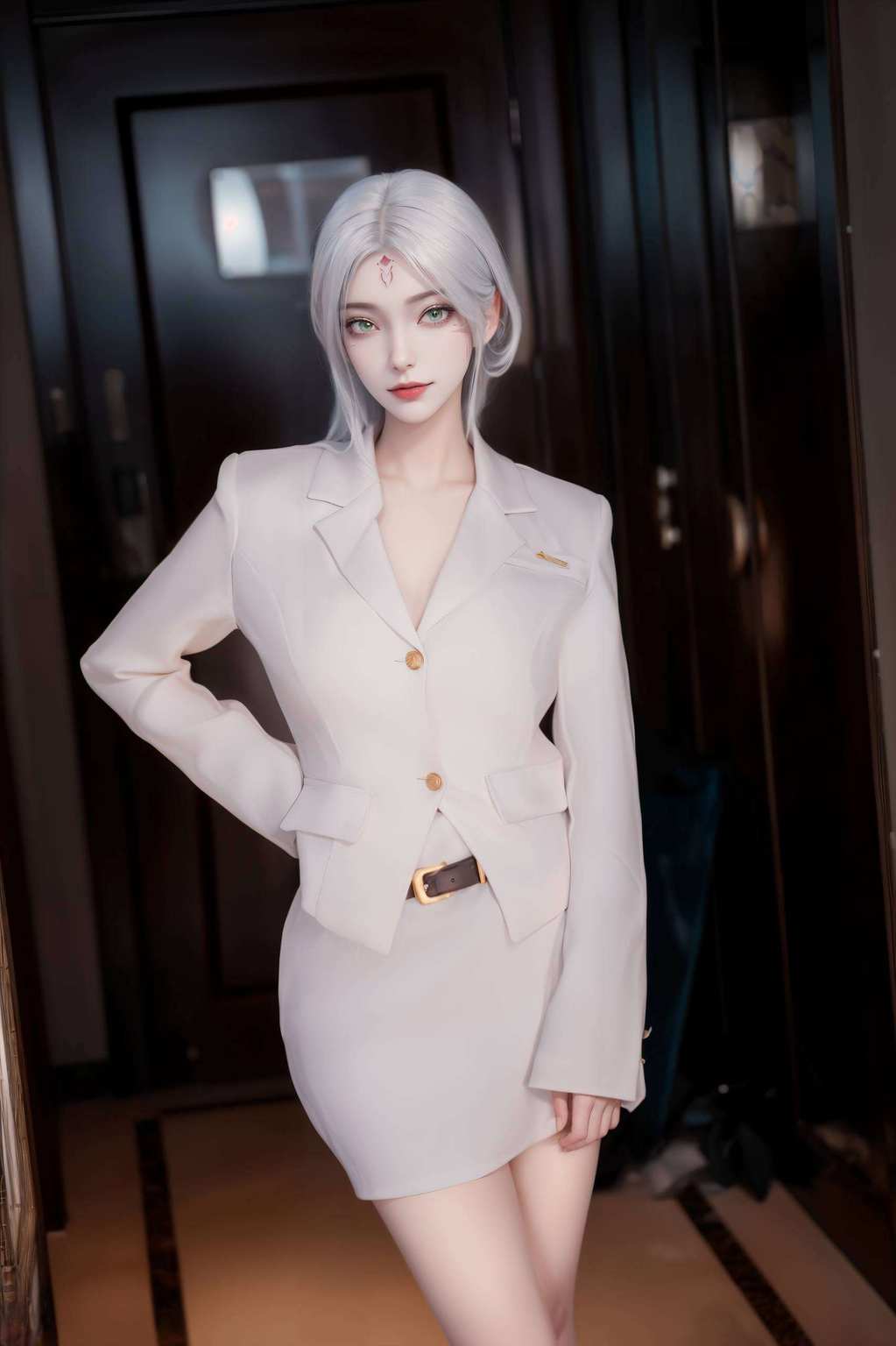 还有那些让人心动的国漫女神和美女们小白那萌萌的样子