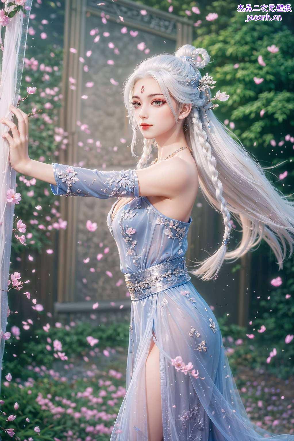 国漫美女的魅力玄幻风格让你仿佛置身于一个充满奇幻色彩的国漫世界