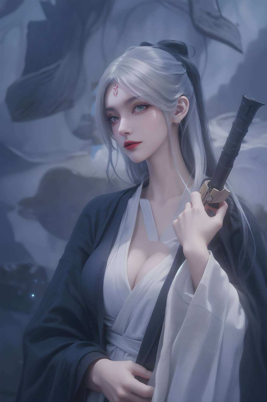 更是国漫界的女神代表美得让人忍不住多看一眼