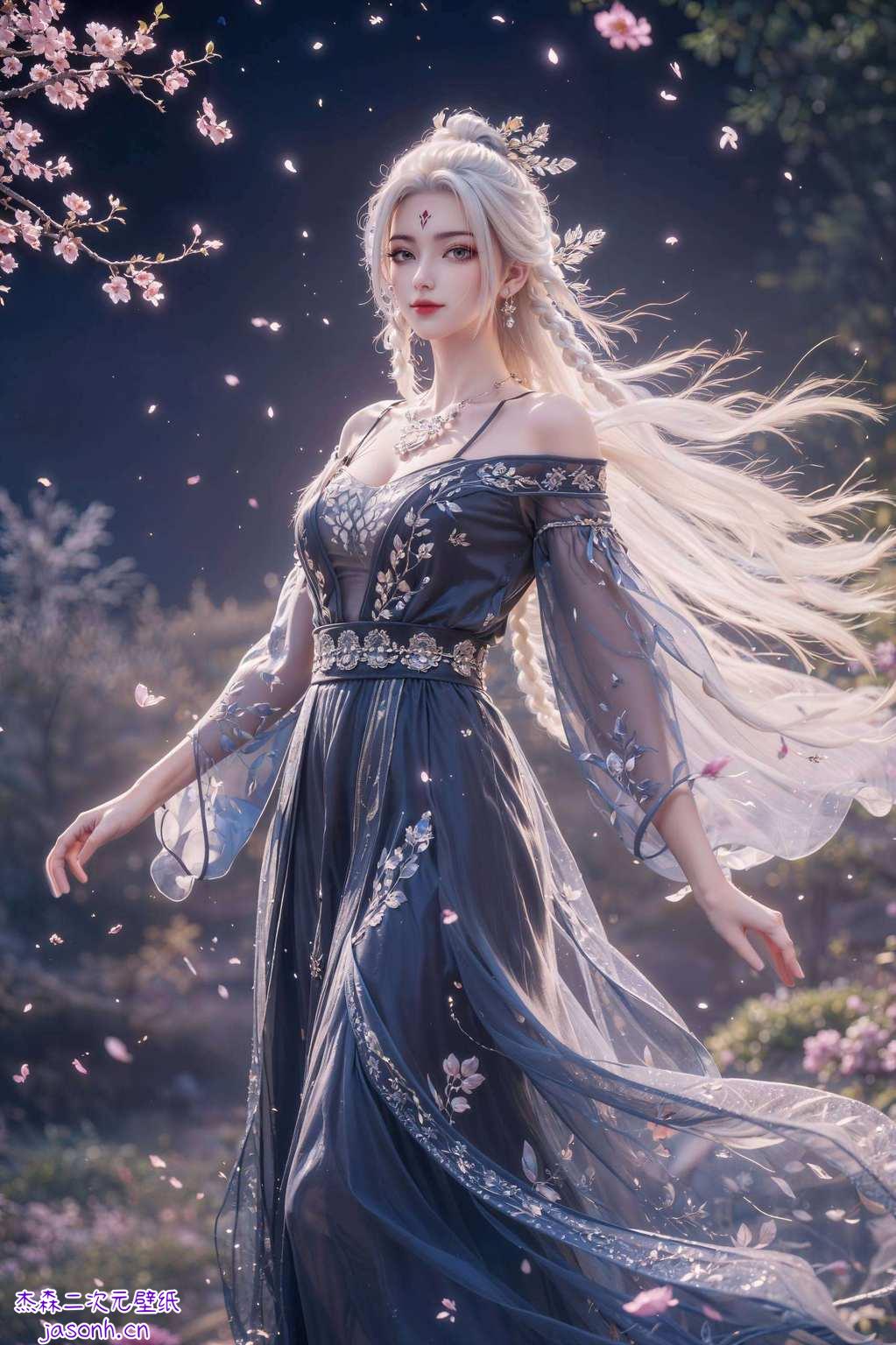 美女壁纸映眼前动漫美女璀璨如繁星