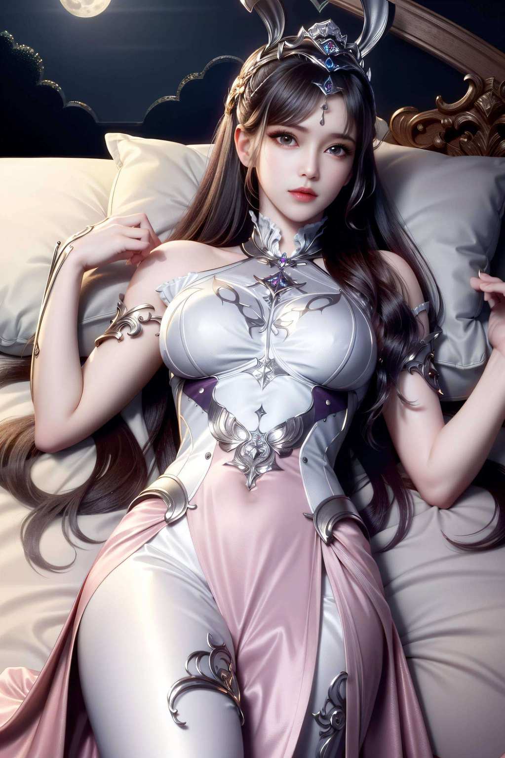 不仅舞姿翩翩犹如玄幻世界走出的仙子