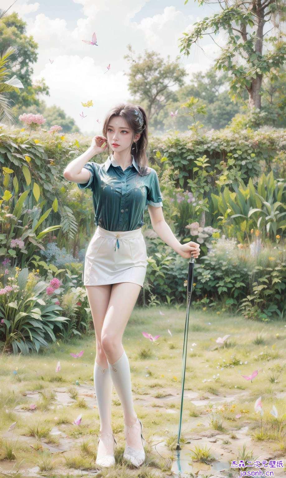 今天给大家分享一款超级养眼的电脑桌面背景——那就是我们国漫女神萧薰儿的霸气时刻壁纸！熏儿妹妹那清新脱俗的气质各位动漫迷们