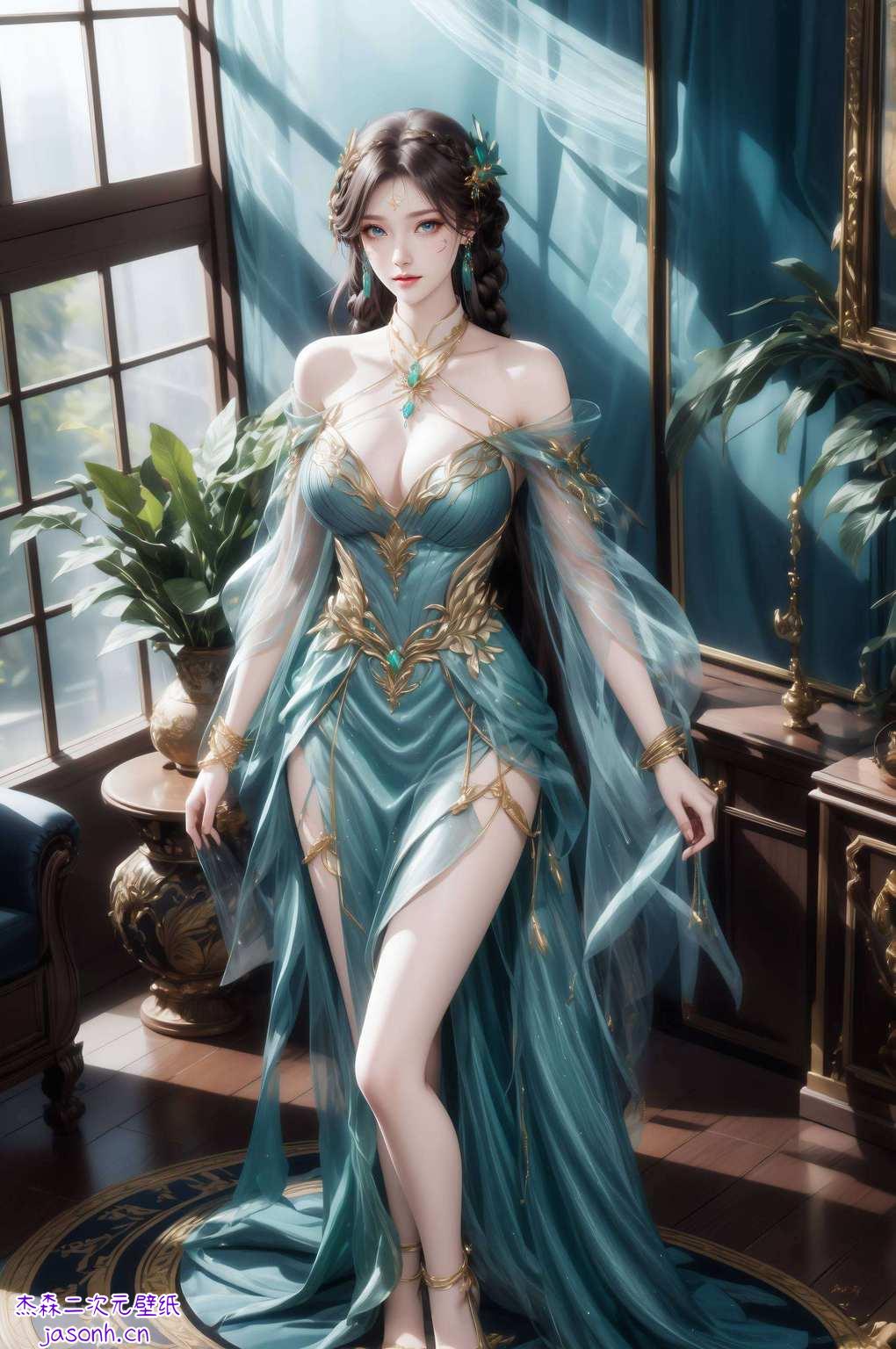 玄幻风满满这回来点特别的！给大家送上斗破苍穹年番里的萧薰儿高清壁纸