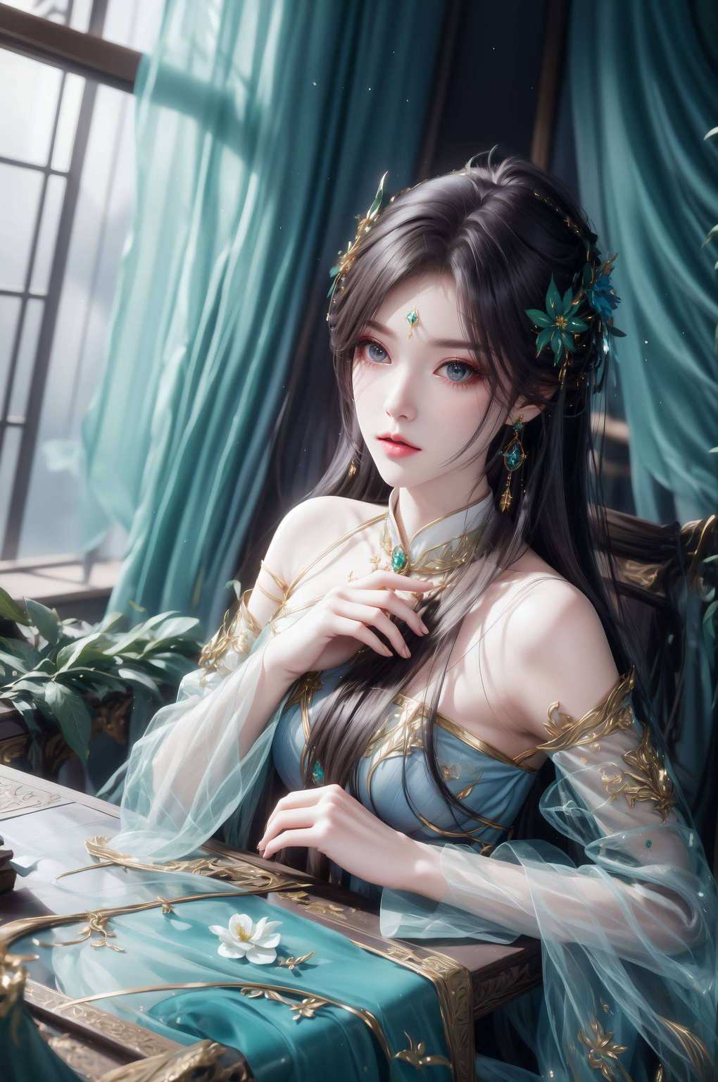 她的美高清4K壁纸捕捉了她每一个细节