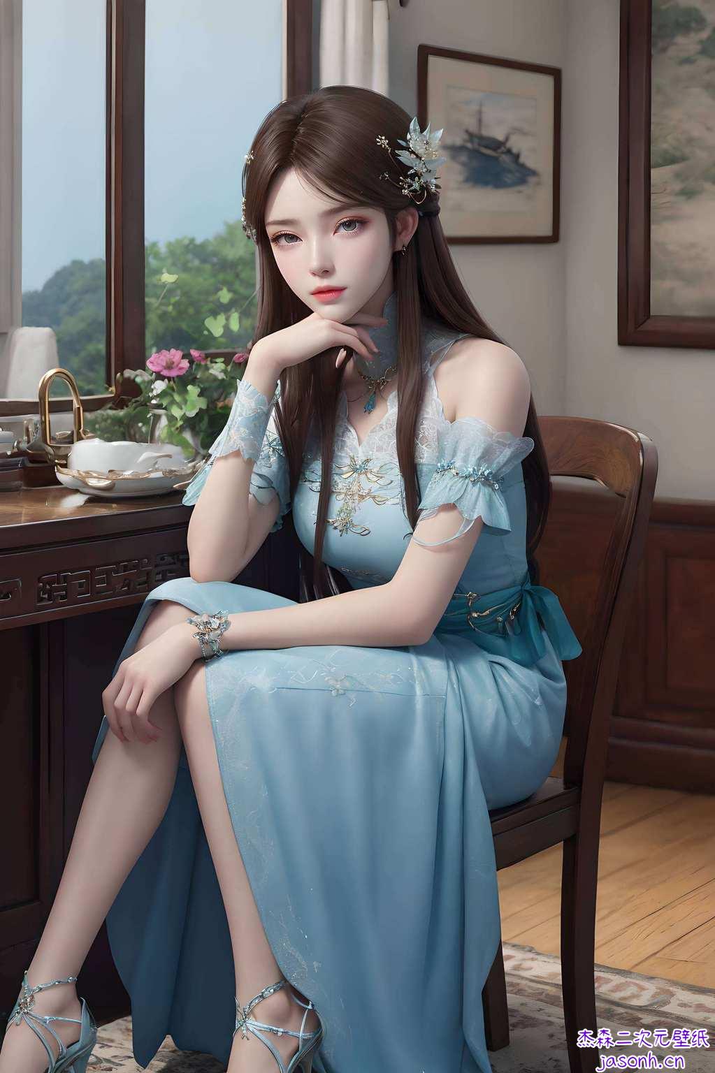 那双灵动的大眼睛仿佛能看穿你的心事美得让人移不开眼睛哦！熏儿妹妹不仅颜高