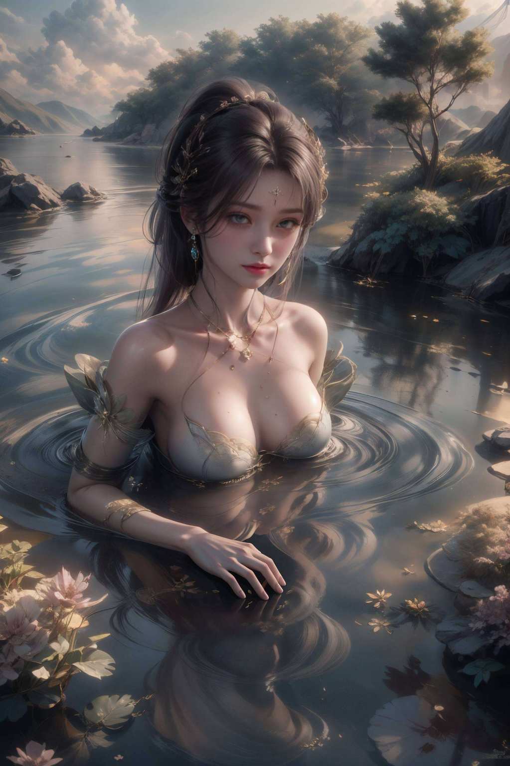 谁不想把这位国漫美女设成电脑壁纸各位看官