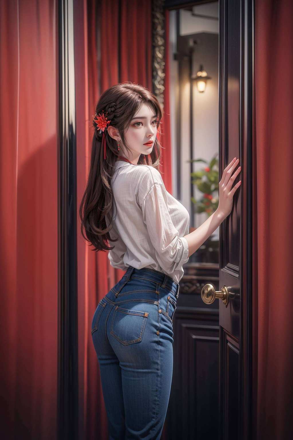总能让人眼前一亮想要把这位国漫美女的高清壁纸动态图设为电脑背景？哈哈