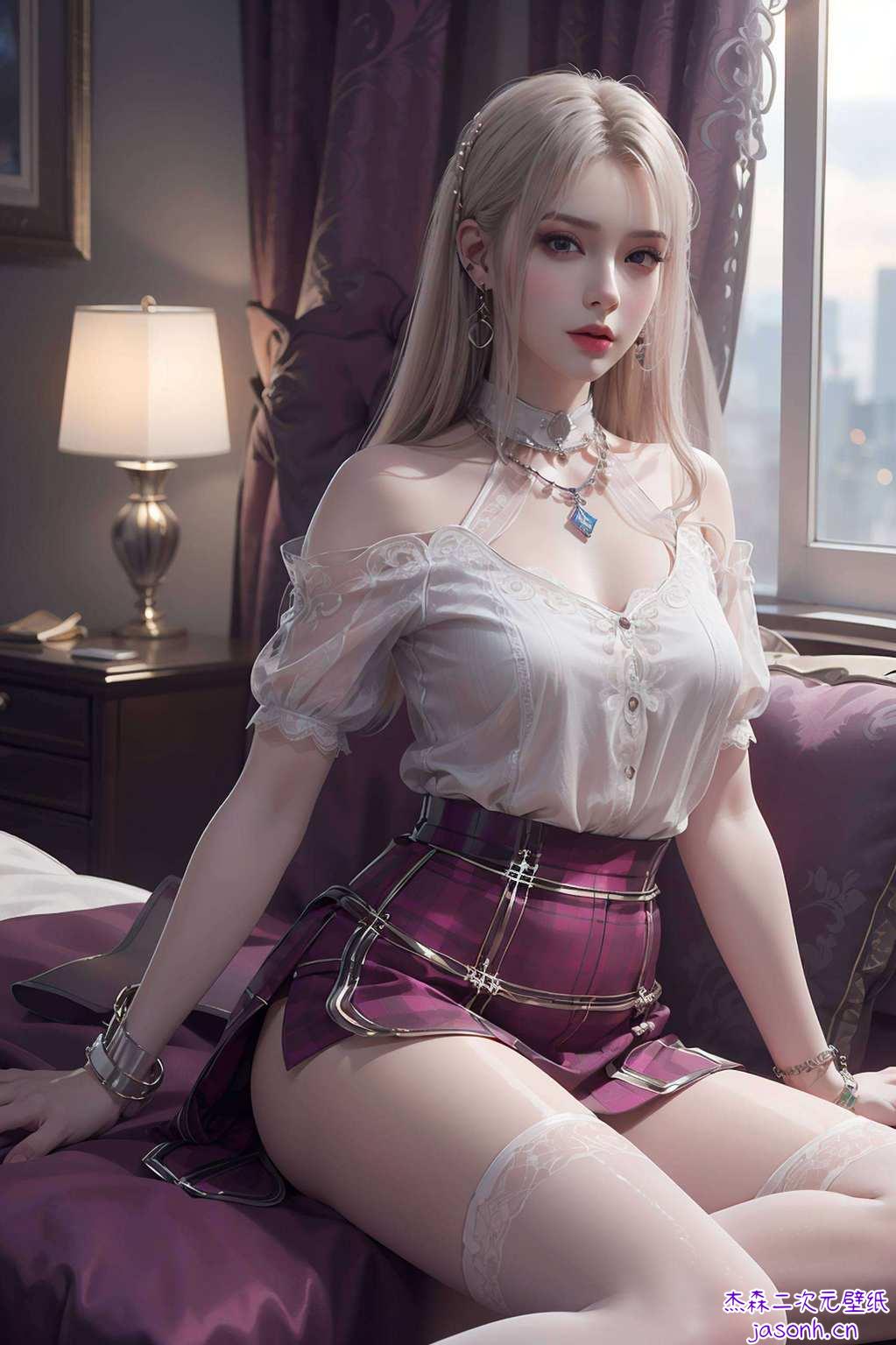 如同国漫中的一朵奇葩那飘逸的长发