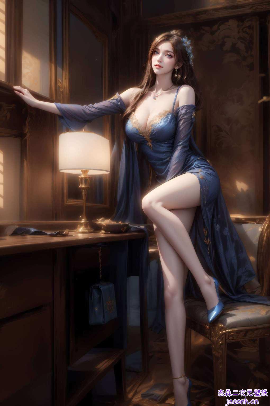都是对国漫美女形象的极致演绎如同动漫美女中的瑰宝