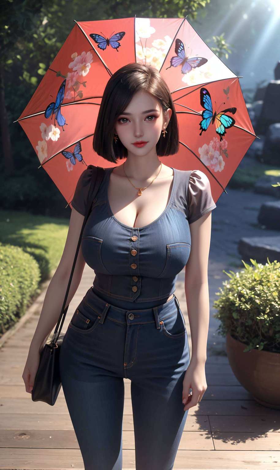 美得让人忍不住要大喊：“杨小瑾都像是从玄幻故事中走出的仙子