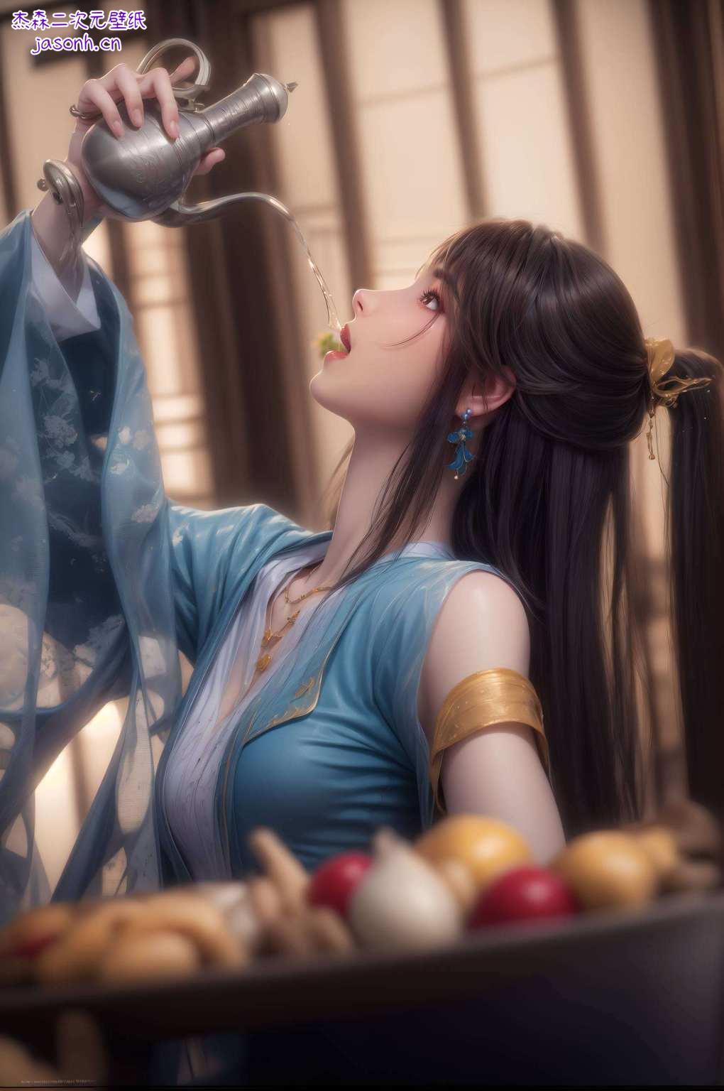 把这位国漫女神设成壁纸电力十足