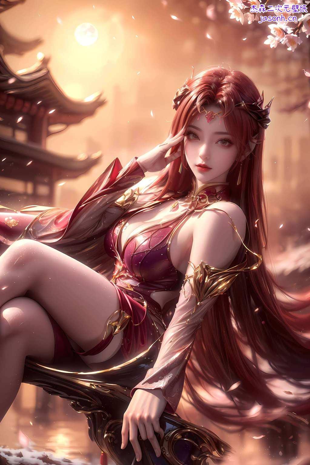 如梦幻般绚烂国漫美女们的风采