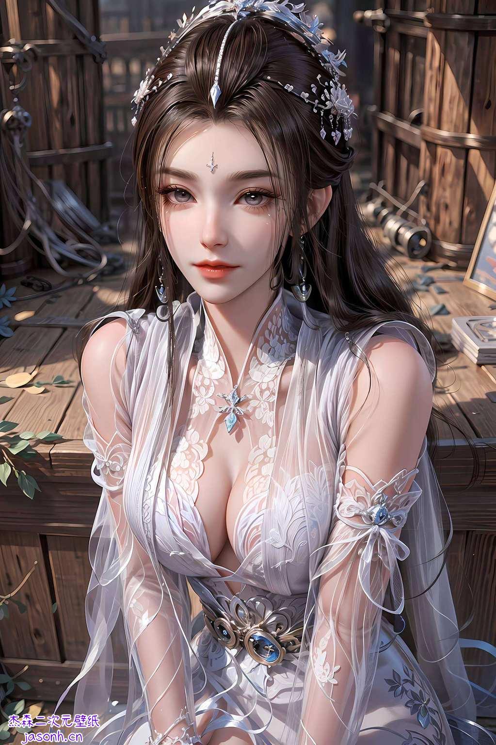 还有着动漫美女的独特气质少年白马醉春风的画面