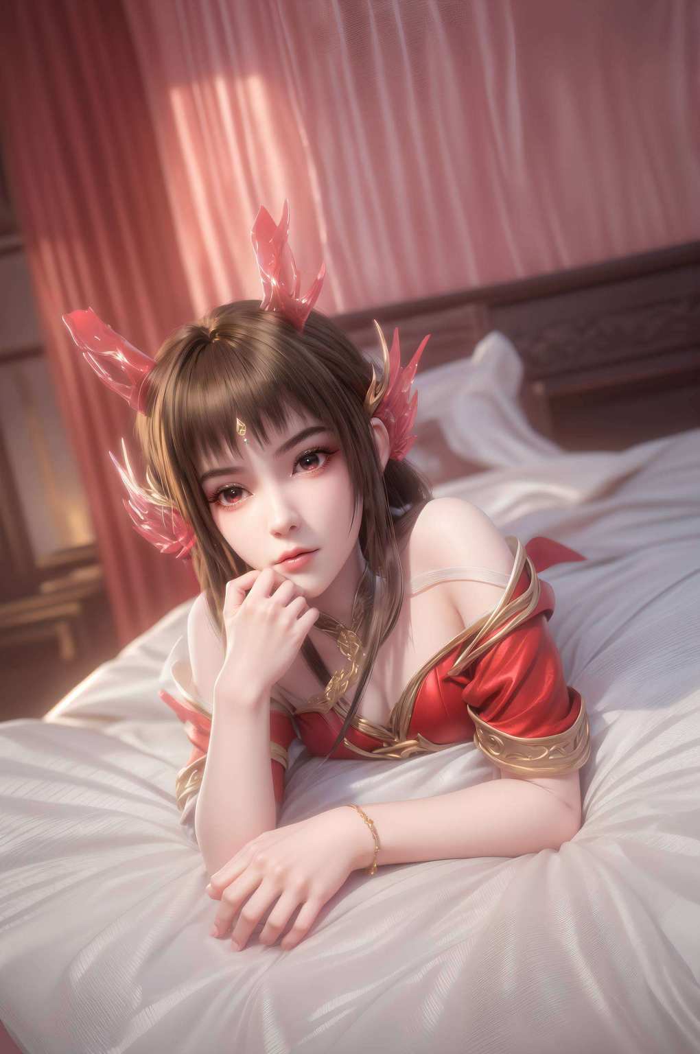 让人忍不住想拜倒在她的石榴裙下！嘿嘿那可是气场全开