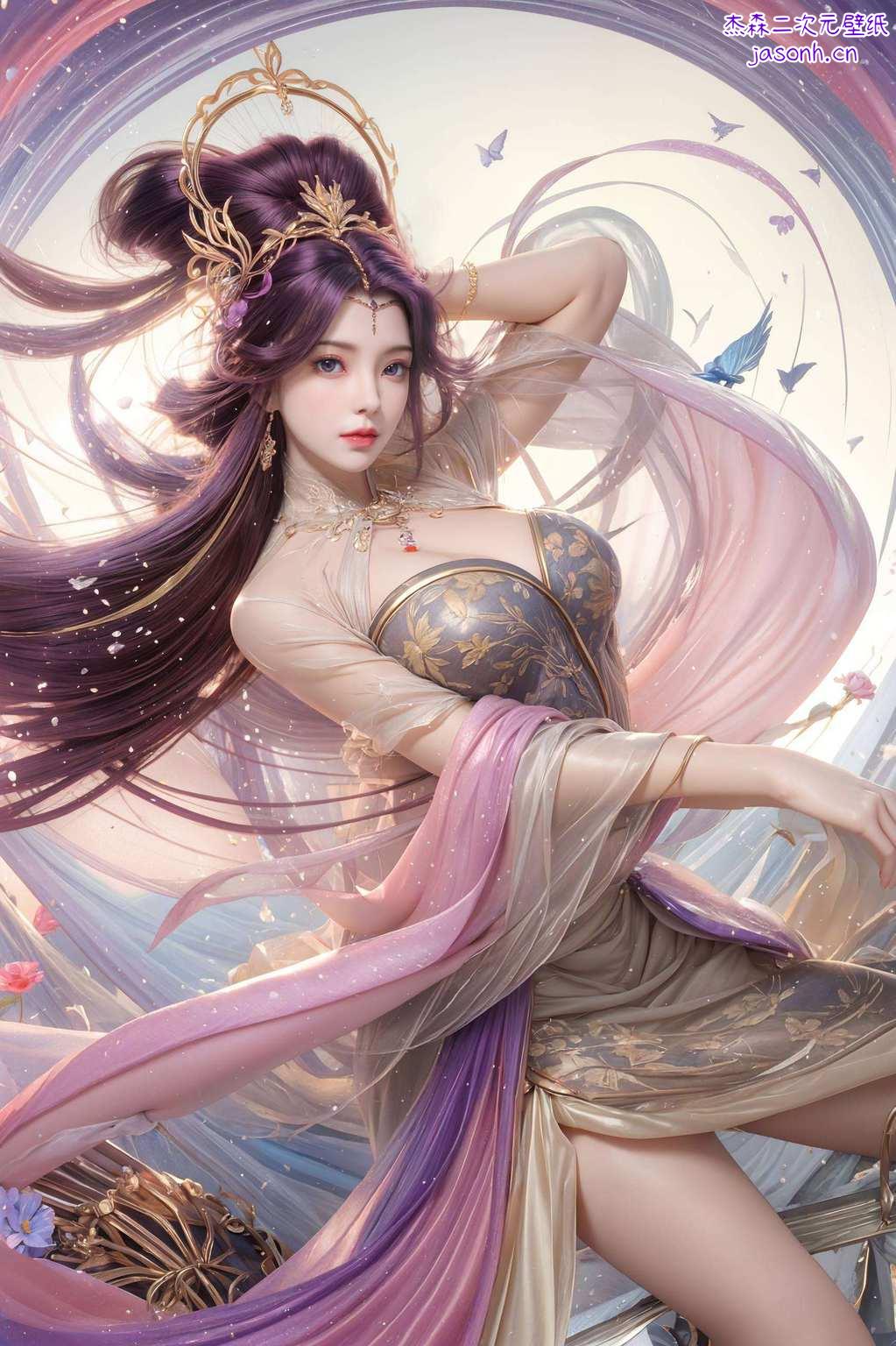 仿佛能看透你的心灵玄幻风格的背景更是让人仿佛置身于梦幻般的完美世界