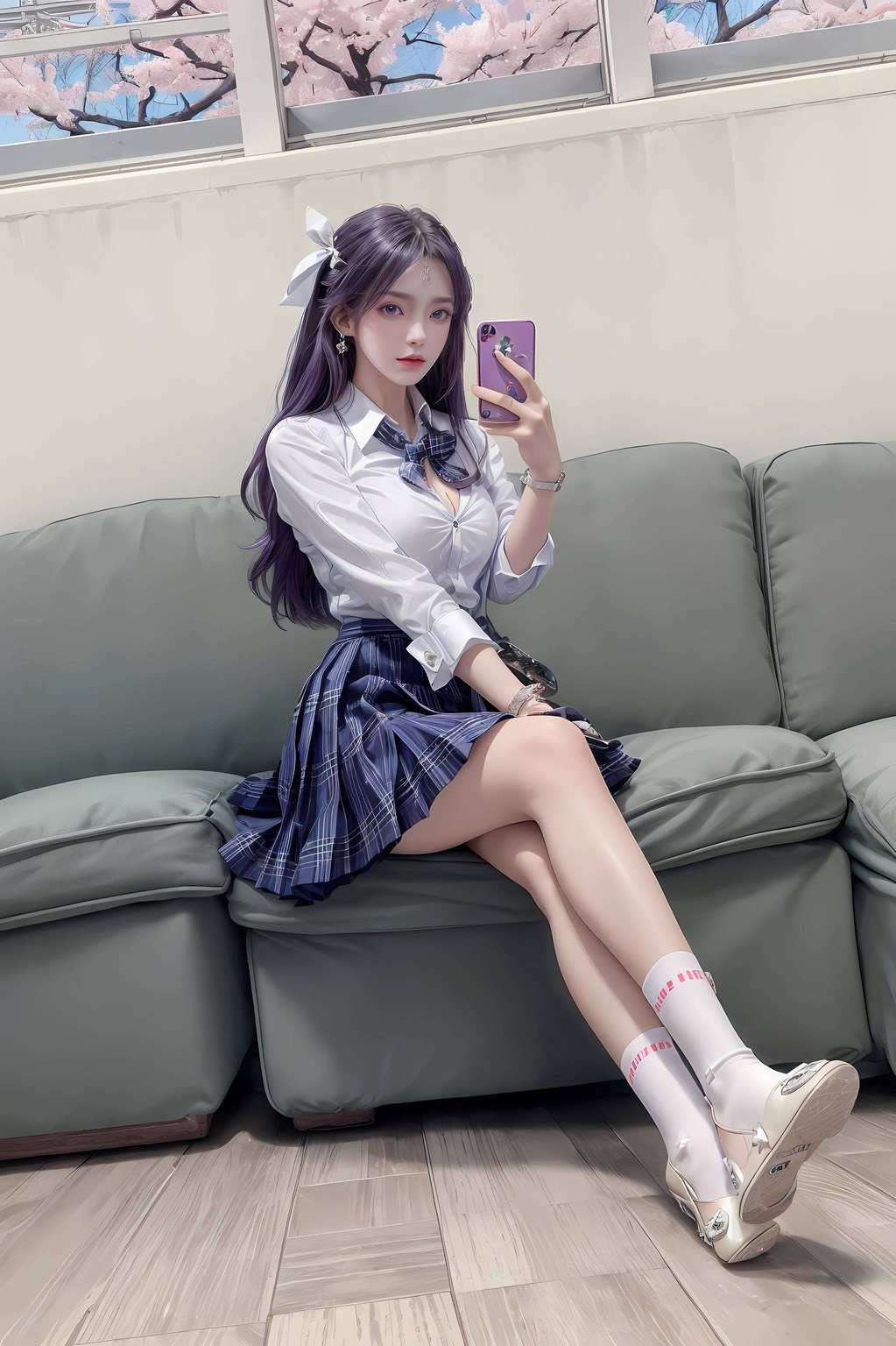 当这位国漫美女轻轻一笑简直是宅男宅女的福音啊！
