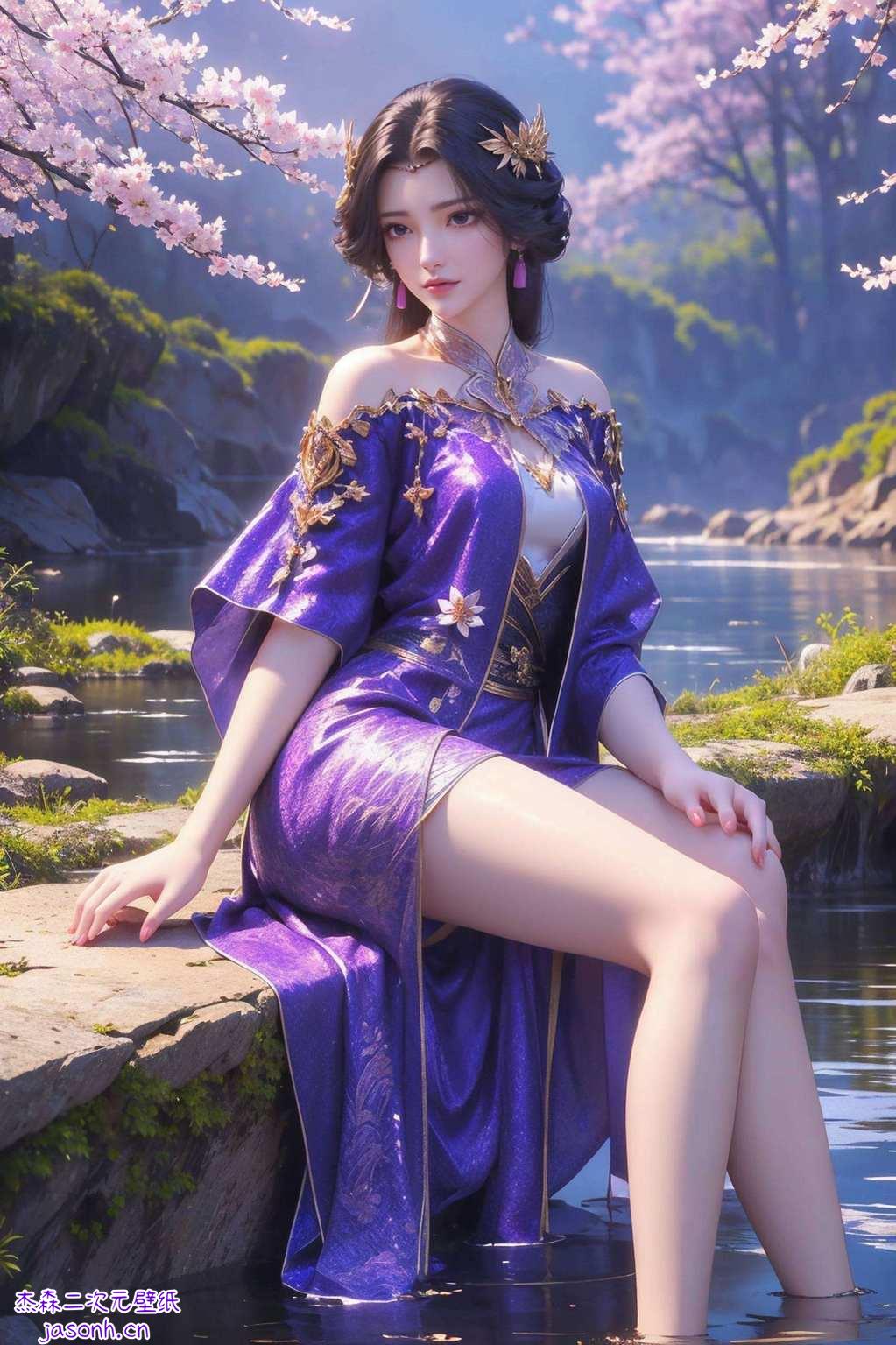 翩翩起舞在云端之上在这玄幻的国度里