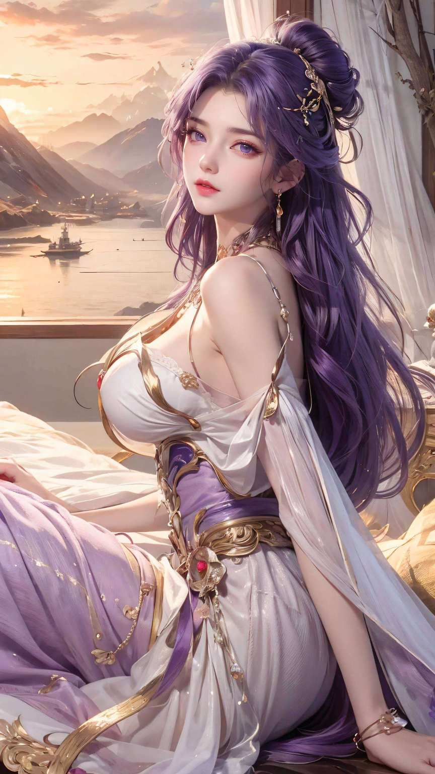 曦光熠熠婉约如画