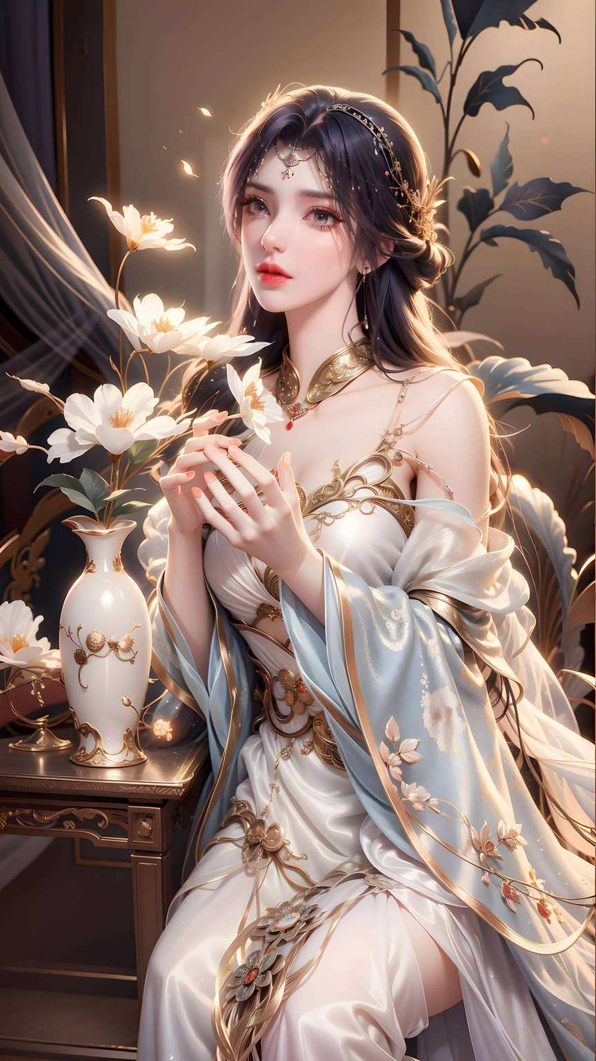诠释了国漫女神的无尽魅力翩翩起舞