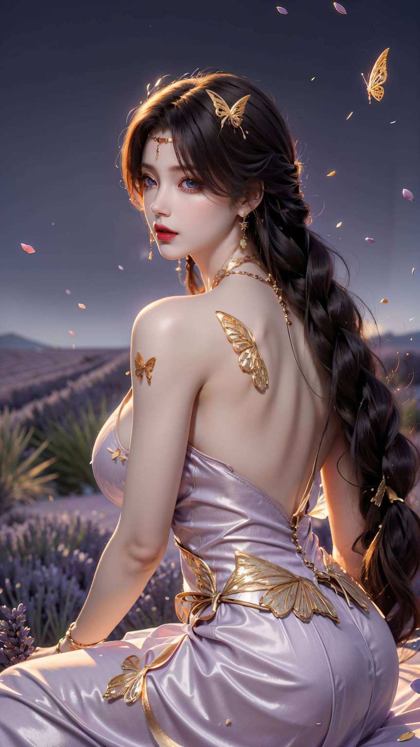 曦光映碧落幻境画卷里