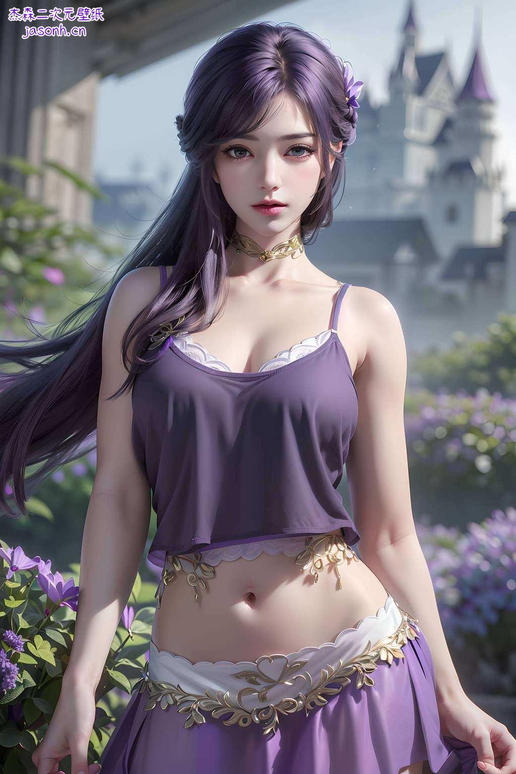 在古风的世界里想要你的电脑也变得玄幻又美观？那就让这位国漫美女来做你的桌面背景吧