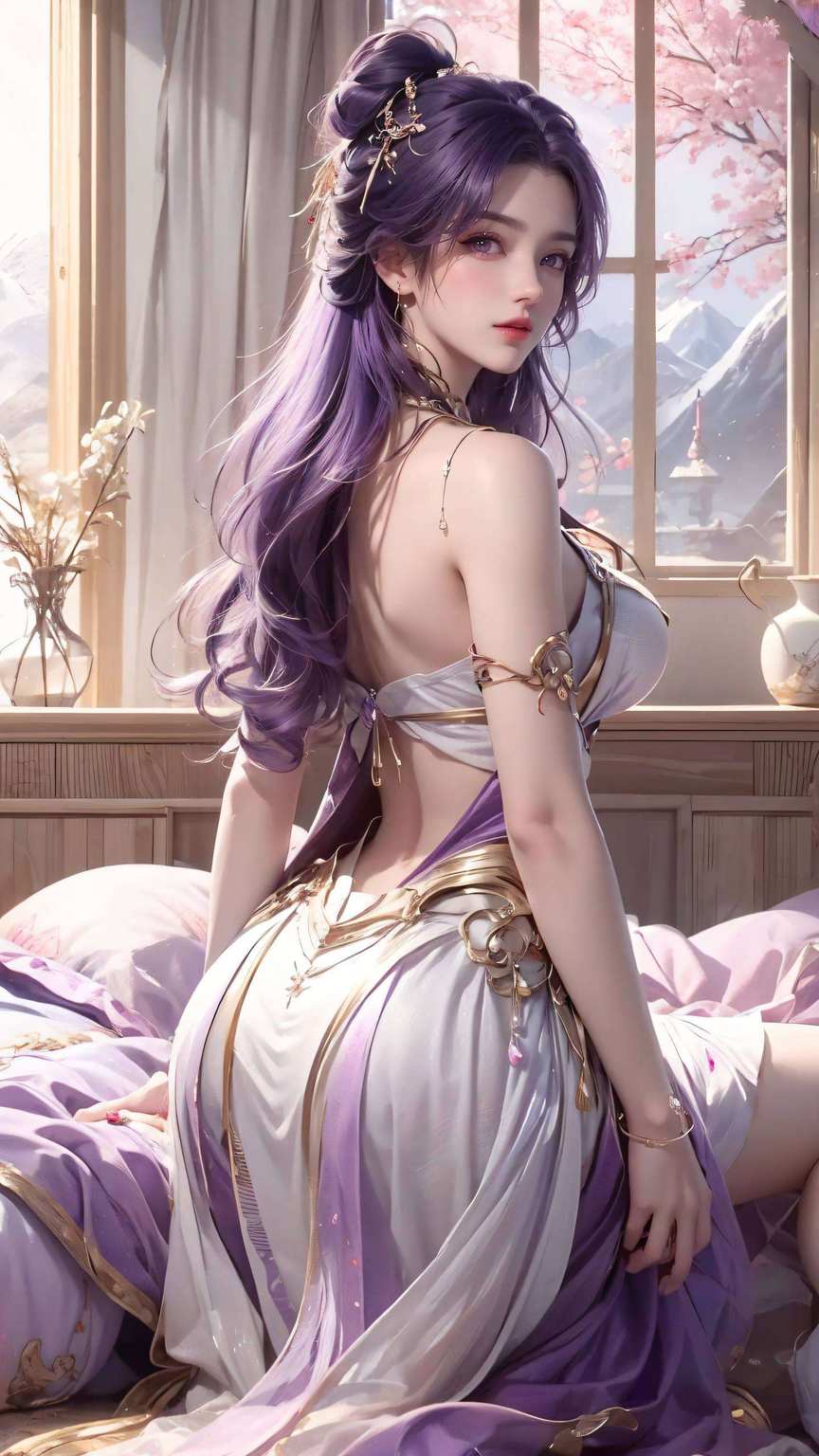 这位国漫女神灵动如水