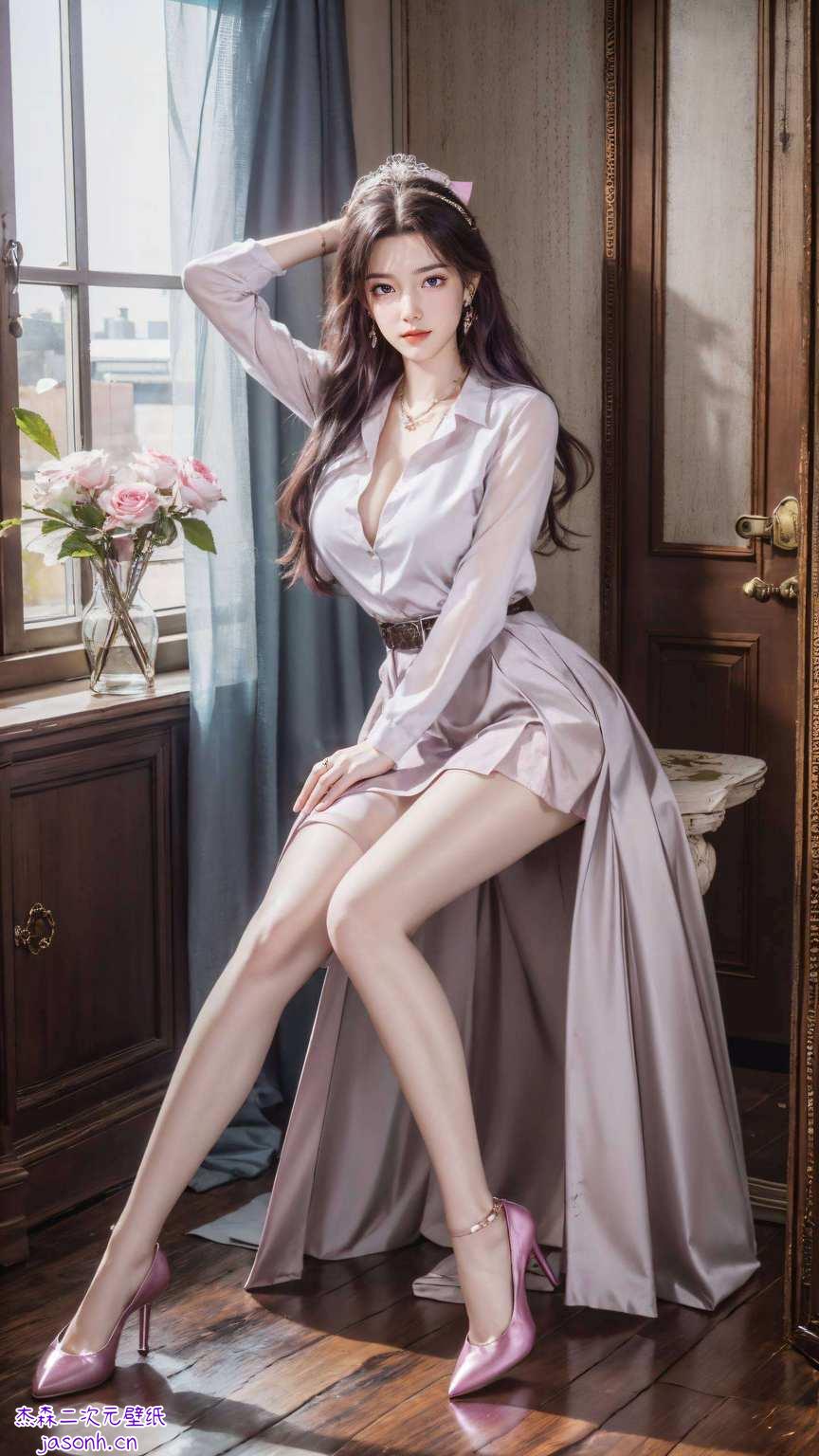 站在云端之上剑眉星目