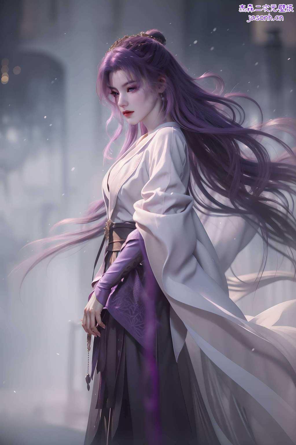 那可是个了不得的国漫壁纸界的颜值担当！嘻嘻必须是师兄啊师兄壁纸的NO.1！而且他身边的国漫女神们