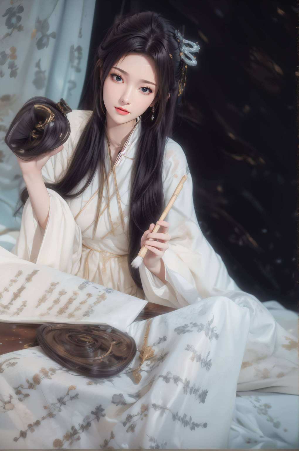 让你的锁屏也能绽放国漫女神的魅力都是满满的中国风和少女心哦！