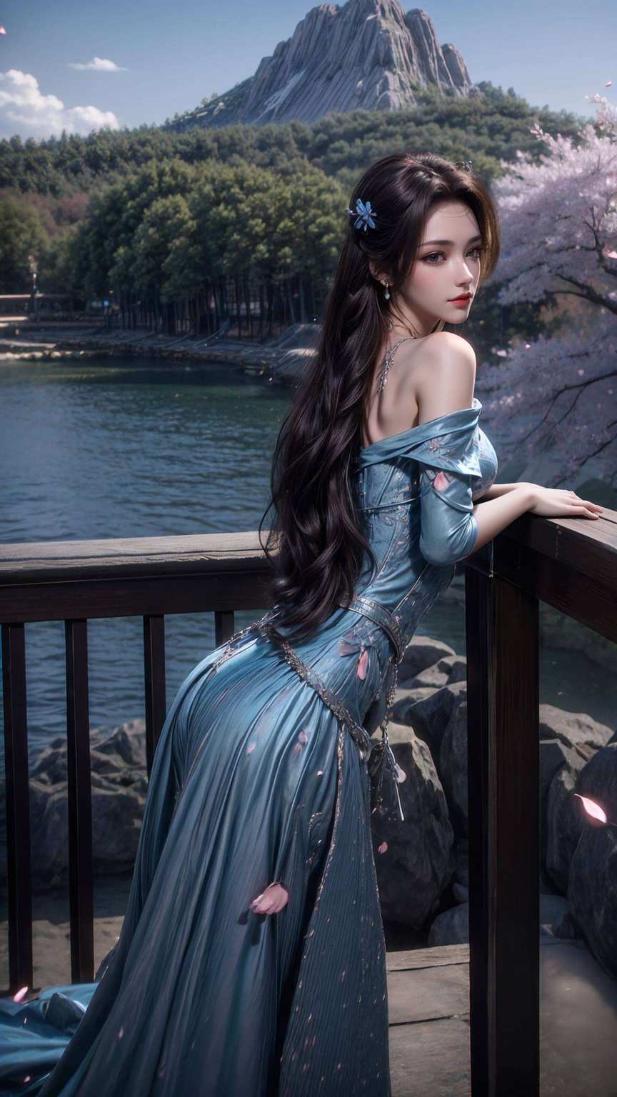 让人忍不住想要将其手绘成壁纸说她美