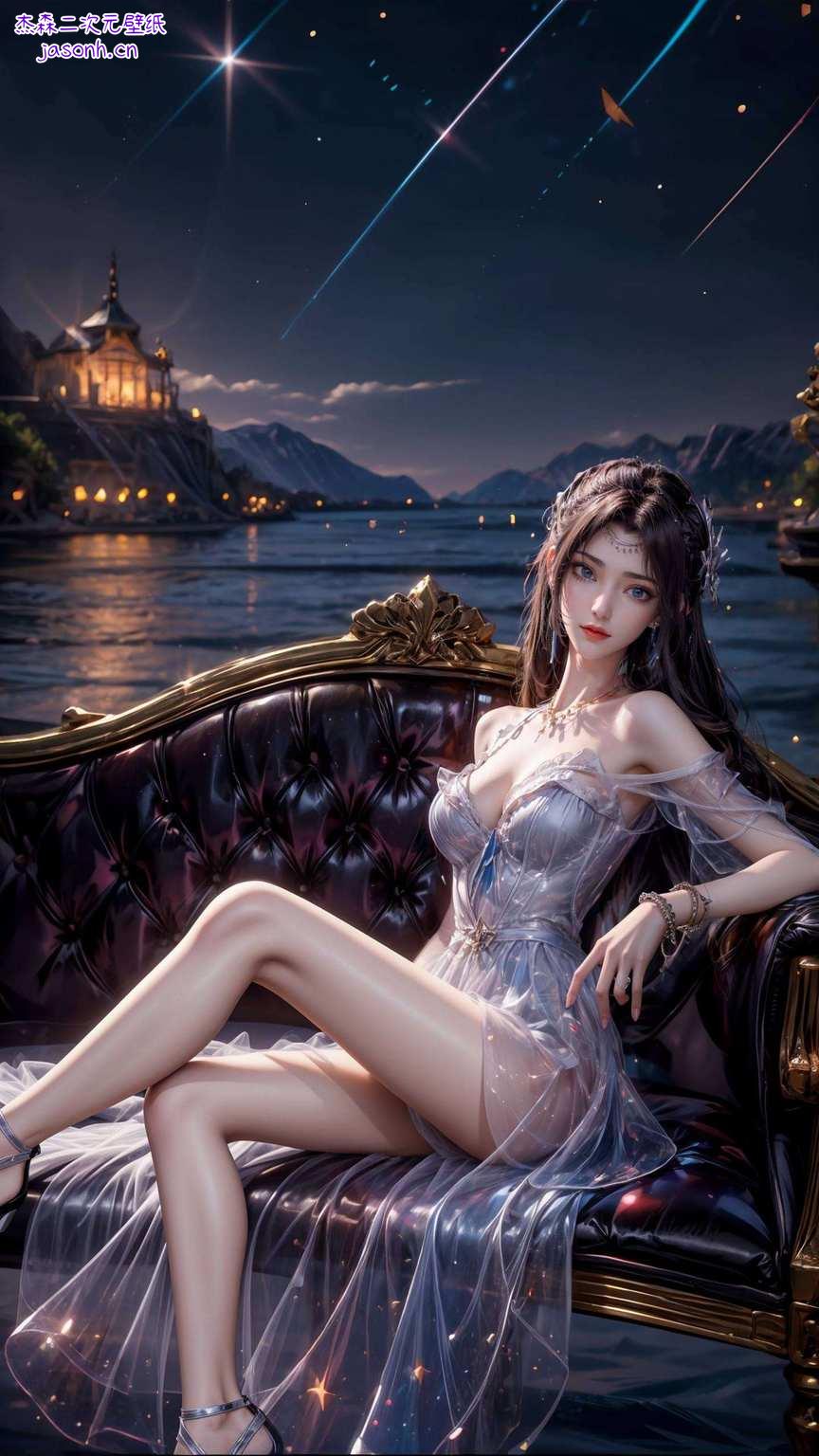 她的美动态壁纸里的她