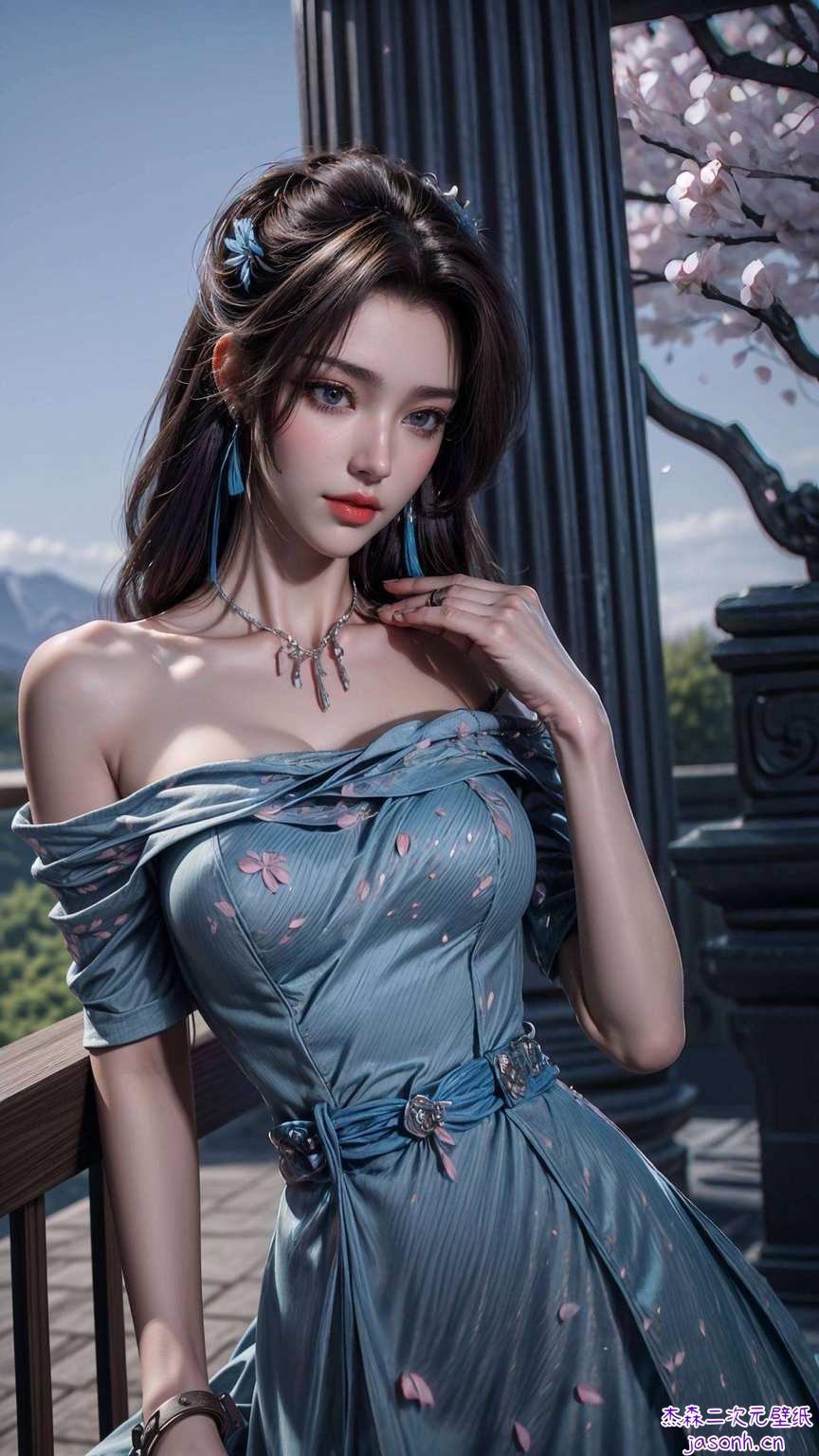 云韵让人忍不住想大喊：“给我来一打这样的国漫女神！”