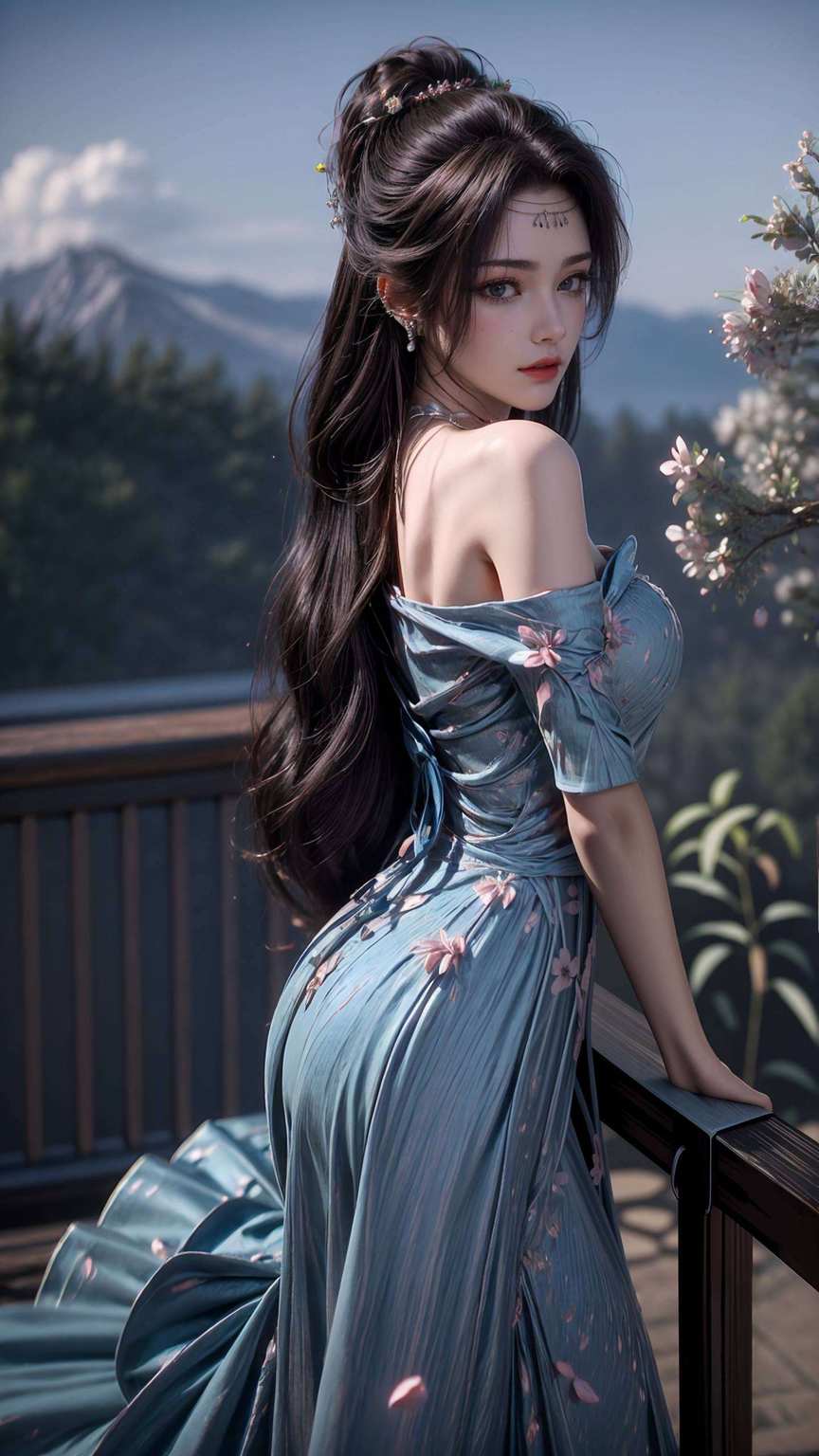 壁纸间映出云岚宗之美玄幻世界