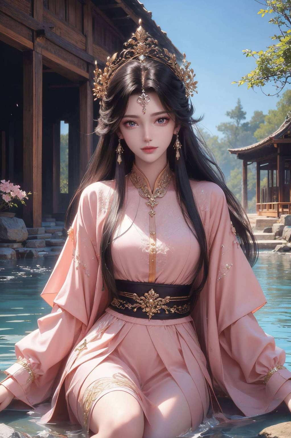 壁纸的细节处理也是相当精细仿佛能带你穿越到那个玄幻的世界