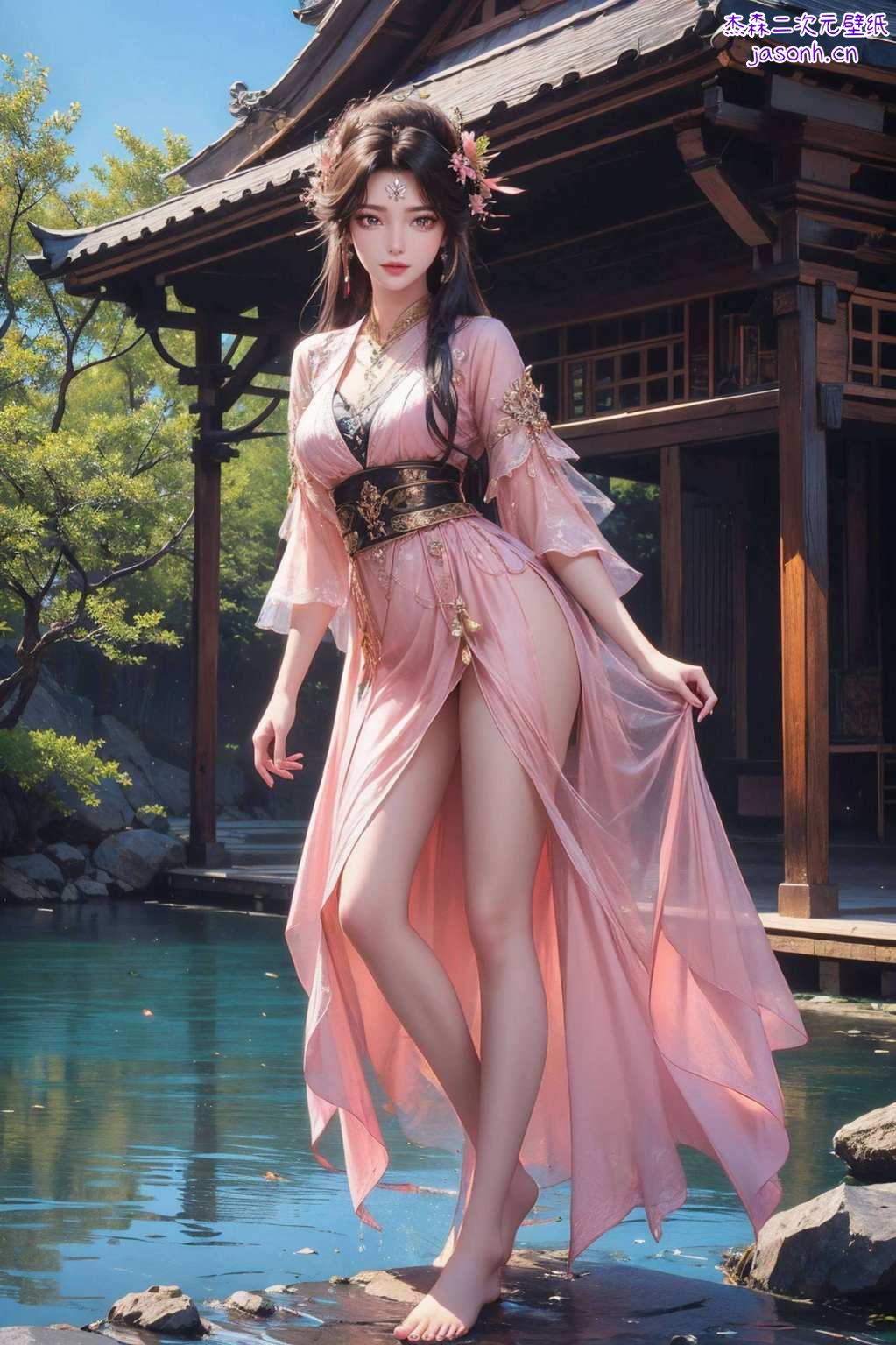 风貌如图壁纸翩翩舞姿