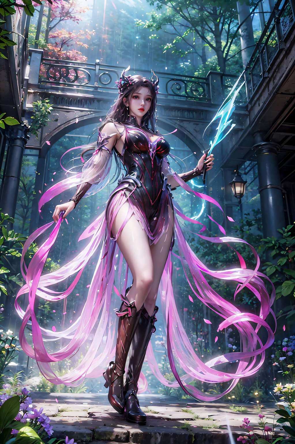 就能让你的电脑桌面瞬间玄幻起来朱竹清以其清冷之美独占风头