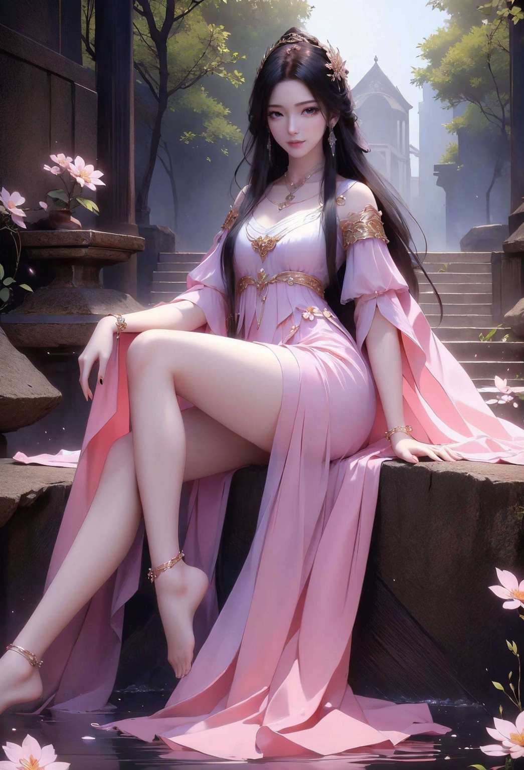幽幽的眼神那可是国漫壁纸界的“高冷女神”