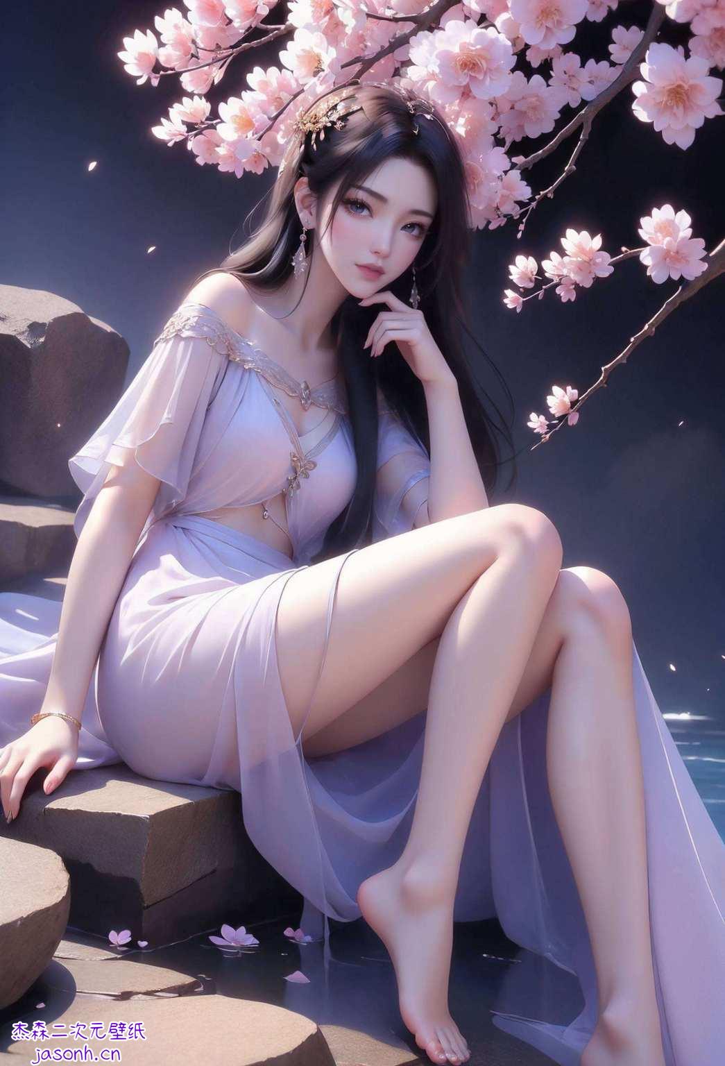美轮美奂紫灵仙子
